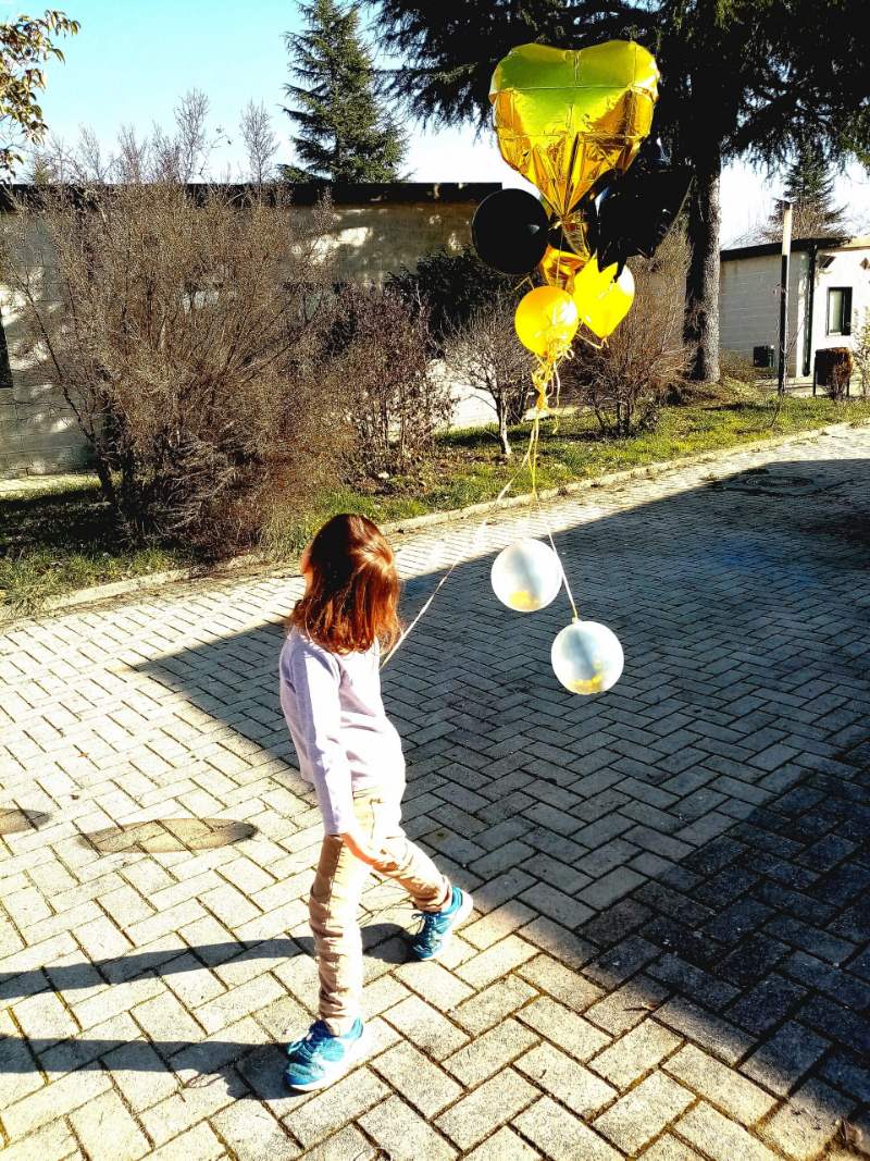 Aquí y ahora globos fiesta